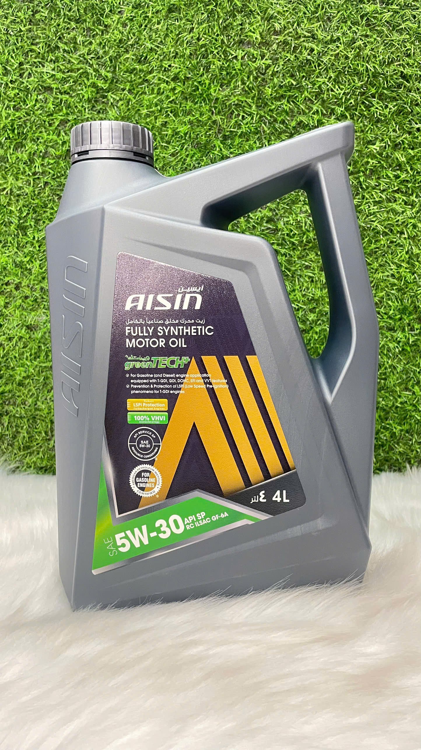 Dầu nhờn động cơ Aisin greenTECH+ Fully Synthetic API SP 5W-30
